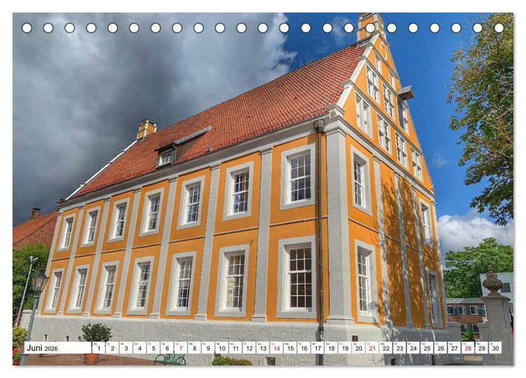 Produktbild: LINGEN an der Ems (Tischkalender 2026 DIN A5 quer), CALVENDO Monatskalender