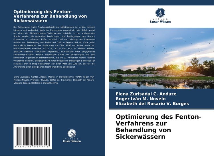 Produktbild: Optimierung des Fenton-Verfahrens zur Behandlung von Sickerw&auml;ssern