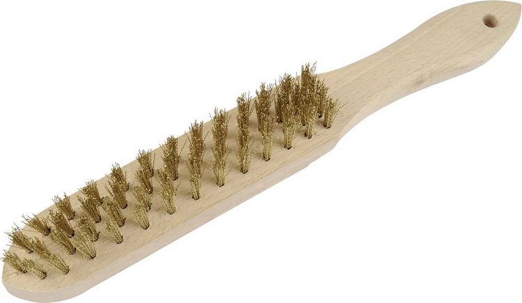 Produktbild: Br&uuml;der Mannesmann S291071 Drahtb&uuml;rste Messing 275mm 1St.
