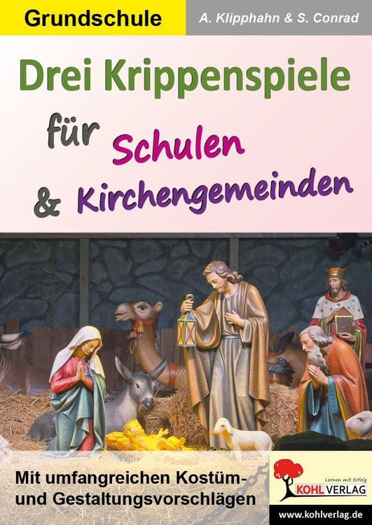 Produktbild: Drei Krippenspiele f&uuml;r Schulen und Kirchengemeinden