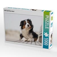 Produktbild: CALVENDO Puzzle Gibt's jetzt einen Keks? 1000 Teile Lege-Gr&ouml;&szlig;e 640 x 480 cm Foto-Puzzle Bild von Annett Mirsberger
