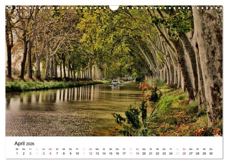 Produktbild: Languedoc-Roussillon - unter der Sonne des Midi (Wandkalender 2026 DIN A3 quer), CALVENDO Monatskalender