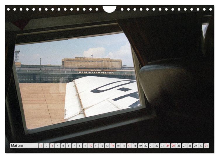 Produktbild: Junkers Ju-52 Rundflug &uuml;ber Berlin (Wandkalender 2026 DIN A4 quer), CALVENDO Monatskalender