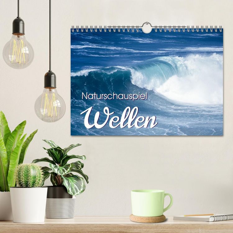 Produktbild: Naturschauspiel Wellen (Wandkalender 2026 DIN A4 quer), CALVENDO Monatskalender