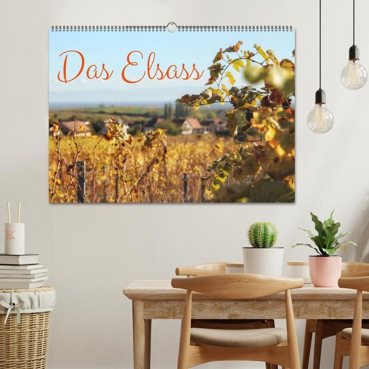 Produktbild: Das Elsass (Wandkalender 2026 DIN A2 quer), CALVENDO Monatskalender