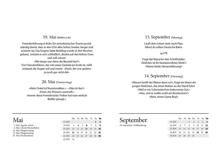 Produktbild: Witzekalender 2027