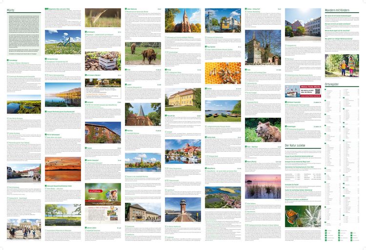 Produktbild: M&uuml;ritz, Waren (M&uuml;ritz), Plau, Wander/Radkarte 1:50.000