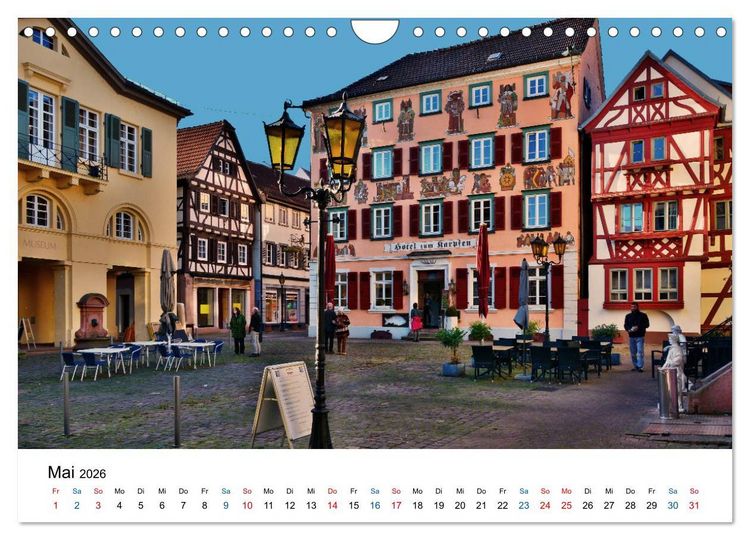 Produktbild: Odenwald - Impressionen (Wandkalender 2026 DIN A4 quer), CALVENDO Monatskalender