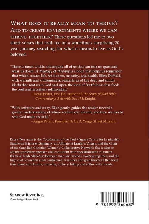 Produktbild: A Theology of Thriving