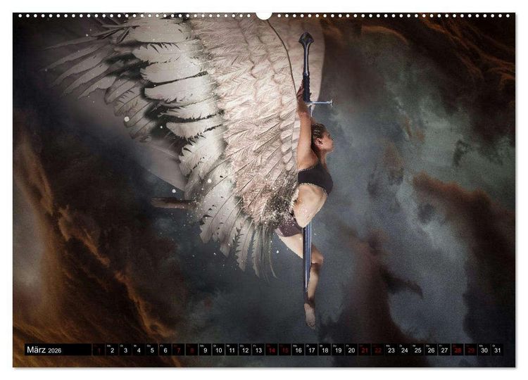 Produktbild: Pole Dance Engel (Wandkalender 2026 DIN A2 quer), CALVENDO Monatskalender