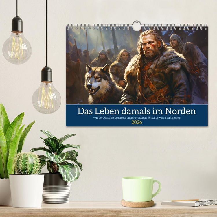 Produktbild: Das Leben damals im Norden (Wandkalender 2026 DIN A4 quer), CALVENDO Monatskalender