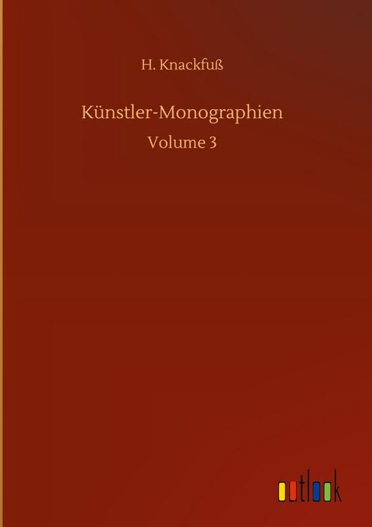 Produktbild: K&uuml;nstler-Monographien