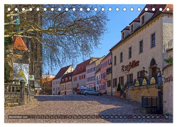 Produktbild: Das Jahr an der Elbe in Mei&szlig;en (Tischkalender 2026 DIN A5 quer), CALVENDO Monatskalender