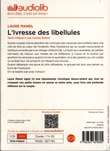 Produktbild: L'ivresse des libellules