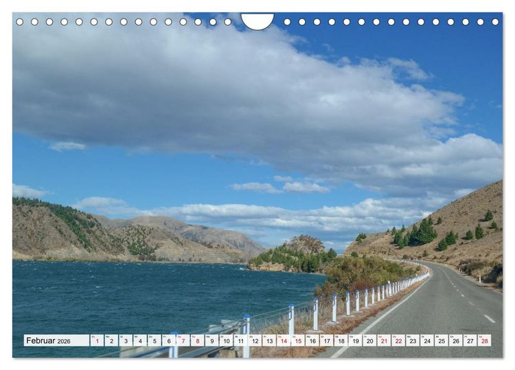 Produktbild: Sehnsuchtsziel Neuseeland (Wandkalender 2026 DIN A4 quer), CALVENDO Monatskalender