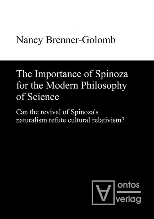 Produktbild: The Importance of Spinoza for the Modern Philosophy of Science