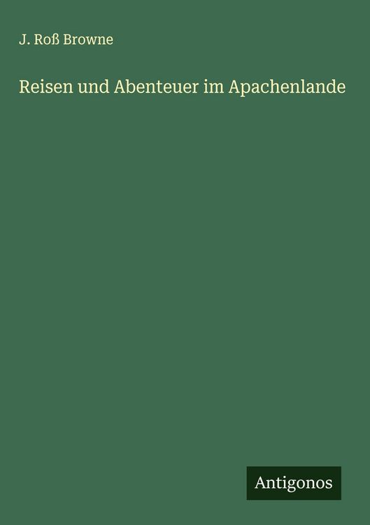 Produktbild: Reisen und Abenteuer im Apachenlande