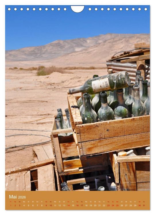 Produktbild: Erlebe mit mir die Atacama (Wandkalender 2026 DIN A4 hoch), CALVENDO Monatskalender