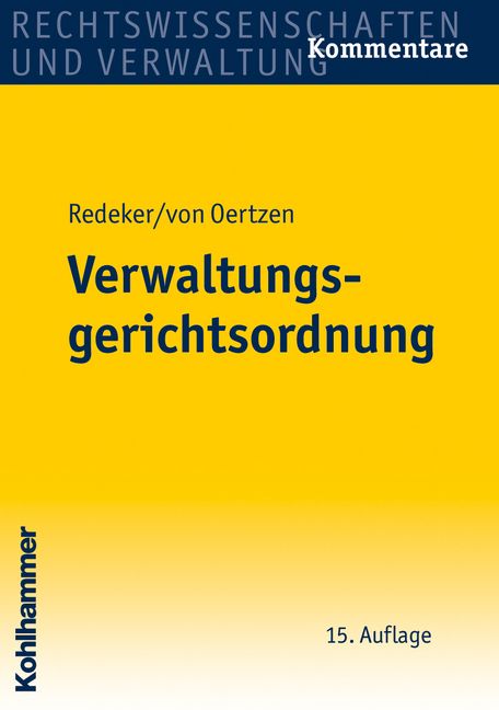 Produktbild: Verwaltungsgerichtsordnung