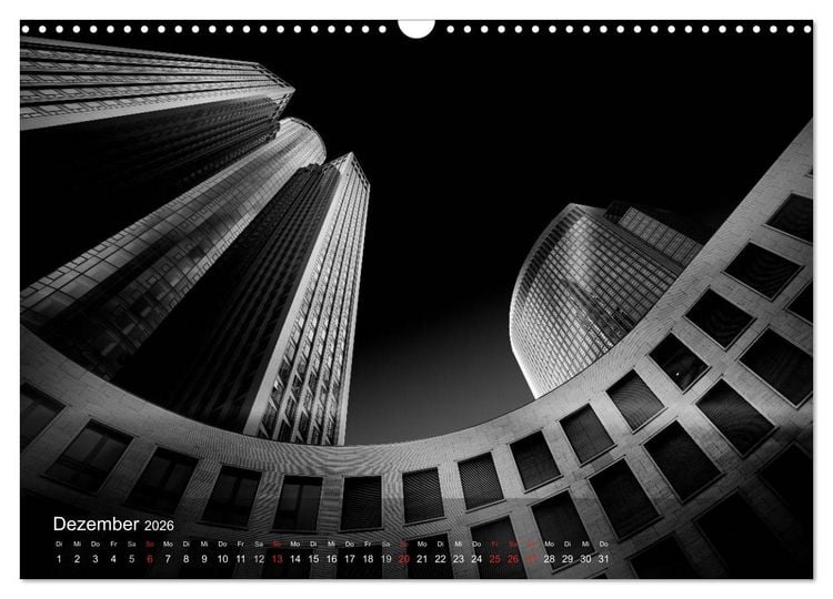 Produktbild: Direction Sky - Faszination Architektur 2026 (Wandkalender 2026 DIN A3 quer), CALVENDO Monatskalender