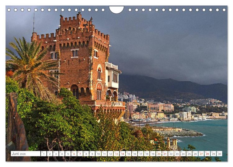 Produktbild: Genua - Die facettenreiche Sch&ouml;nheit (Wandkalender 2026 DIN A4 quer), CALVENDO Monatskalender
