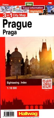 Produktbild: Hallwag Stadtplan Prag