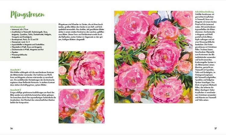 Produktbild: Flower Power in Acryl