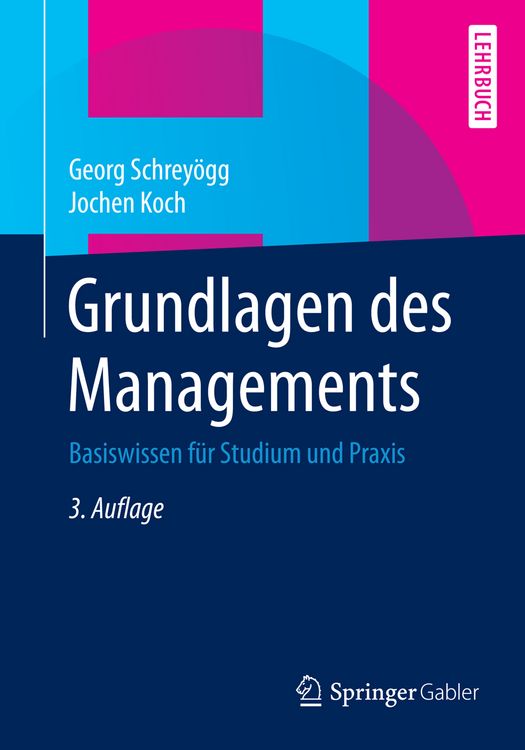 Produktbild: Grundlagen des Managements