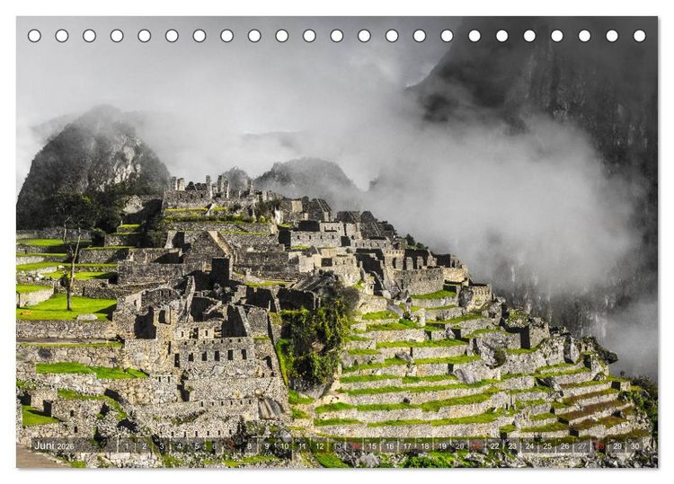 Produktbild: Peru und Bolivien - Traumlandschaften (Tischkalender 2026 DIN A5 quer), CALVENDO Monatskalender