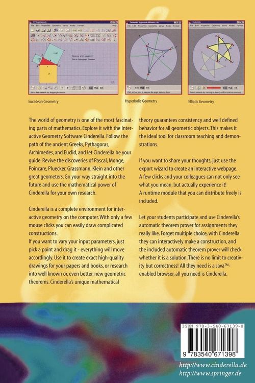 Produktbild: User Manual for the Interactive Geometry Software Cinderella