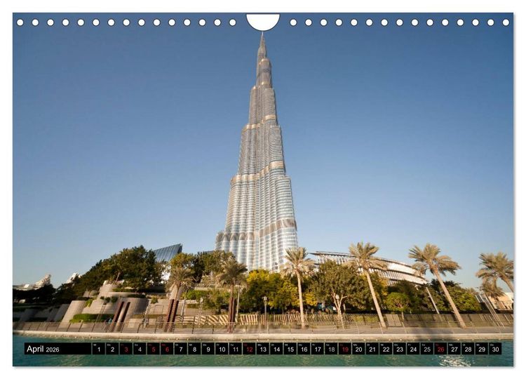Produktbild: Emirat Dubai (Wandkalender 2026 DIN A4 quer), CALVENDO Monatskalender