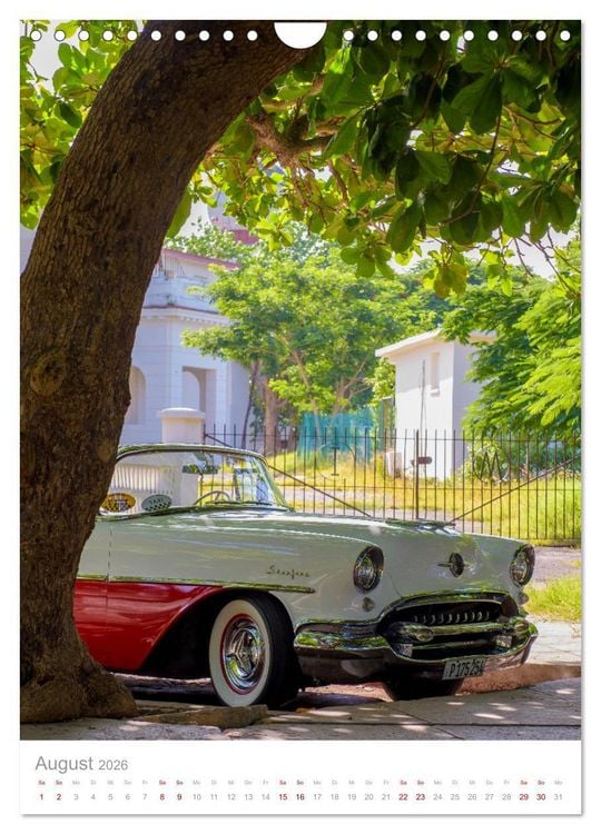 Produktbild: Old Cars of Cuba (Wandkalender 2026 DIN A4 hoch), CALVENDO Monatskalender