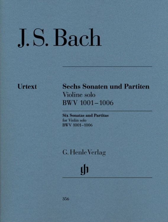 Bild vom Artikel Johann Sebastian Bach - Sonaten und Partiten BWV 1001-1006 für Violine solo vom Autor Johann Sebastian Bach
