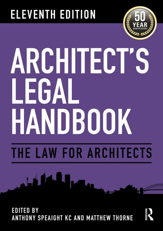 Produktbild: Architect's Legal Handbook
