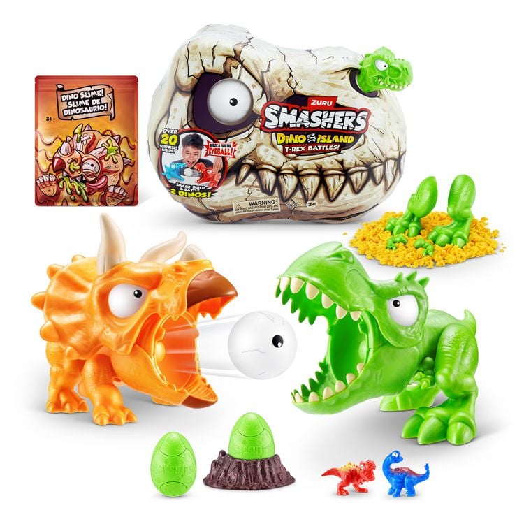 Produktbild: Smashers - Dino Island T-Rex Battles Mini