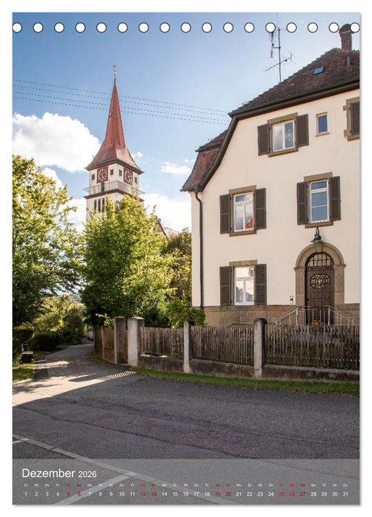 Produktbild: Ilsfeld (Tischkalender 2026 DIN A5 hoch), CALVENDO Monatskalender