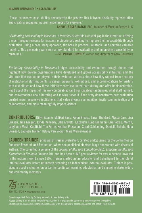 Produktbild: Evaluating Accessibility in Museums