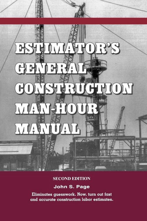 Produktbild: Estimator's General Construction Manhour Manual