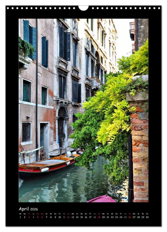 Produktbild: Venedig (Wandkalender 2026 DIN A3 hoch), CALVENDO Monatskalender