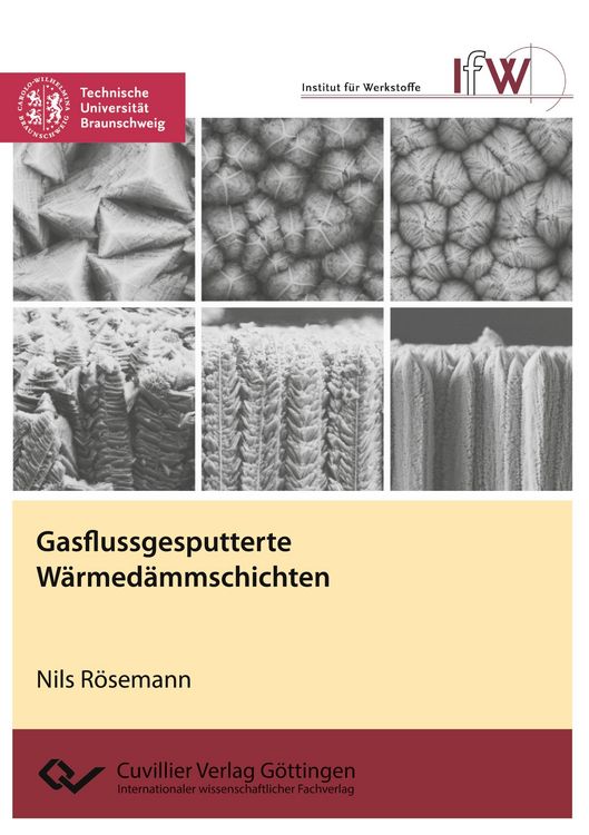 Produktbild: Gasflussgesputterte W&auml;rmed&auml;mmschichten