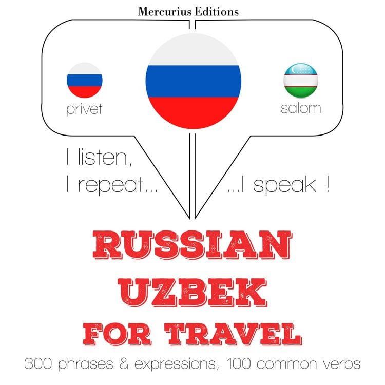 Produktbild: Travel words and phrases in Uzbek