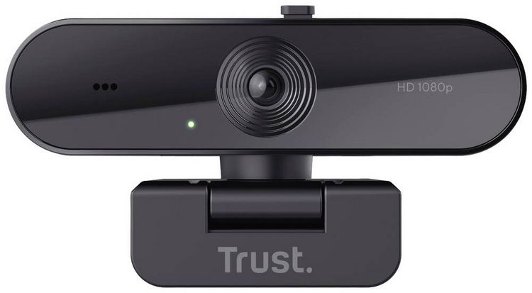 Produktbild: Trust TW-200 ECO Full HD-Webcam 1920 x 1080 Pixel Standfu&szlig;, Klemm-Halterung