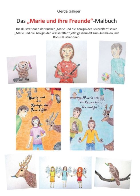 Produktbild: Das "Marie und ihre Freunde" Malbuch