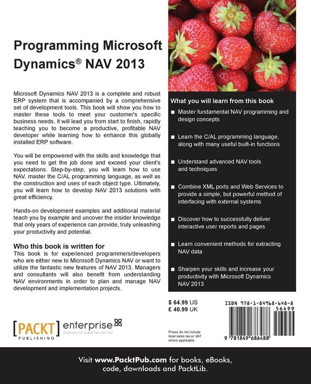 Produktbild: Programming Microsoft Dynamics Nav 2013