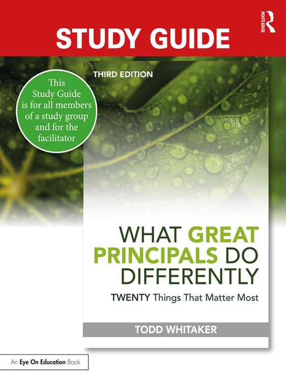 Produktbild: Study Guide: What Great Principals Do Differently