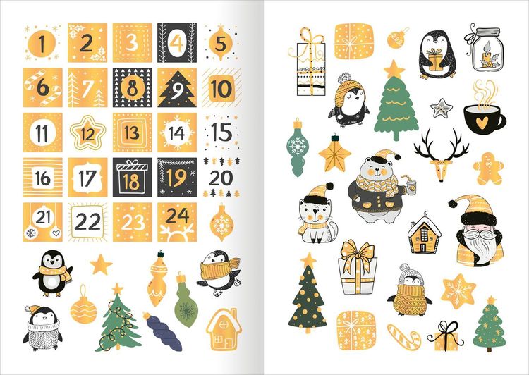 Produktbild: Sticker Adventskalenderversch&ouml;nerer