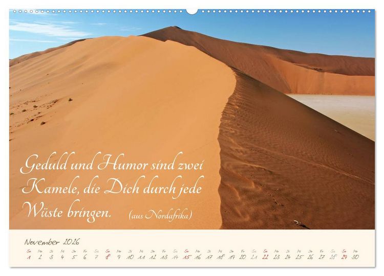 Produktbild: AFRIKA mit einem Hauch von Poesie (hochwertiger Premium Wandkalender 2026 DIN A2 quer), Kunstdruck in Hochglanz