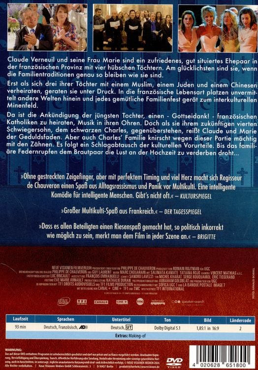 Produktbild: Monsieur Claude und seine T&ouml;chter