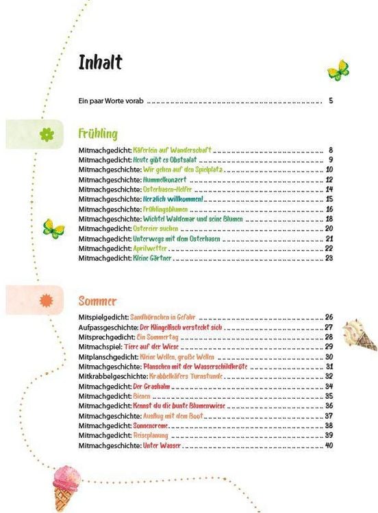 Produktbild: Das Krippen-Jahreszeitenbuch: Mitmachgeschichten und Mitmachgedichte