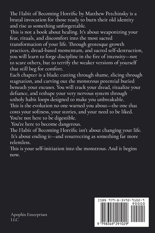 Produktbild: The Habit of Becoming Horrific
